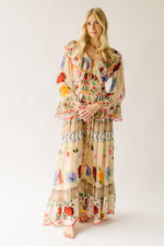 The Carnivale Maxi Dress in Cha Cha Print (PREORDER: SHIPS JULY 2025)