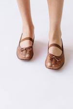 Coconuts by Matisse: Bronx Ballet Flat in Brown