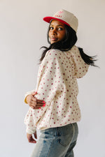 The Pinkston Cherry Bow Sweatshirt in Ivory