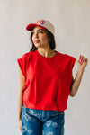 The Gerken Muscle Tee in Red