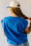 The Gerken Muscle Tee in Royal Blue