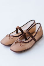 Coconuts by Matisse: Bronx Ballet Flat in Brown