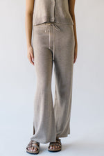 The Chamberlain Knit Pant in Taupe