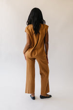 The Kadie Blouse + Pant Set in Hazelnut