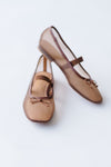 Coconuts by Matisse: Bronx Ballet Flat in Brown