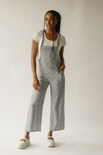 The Dillard Abstract Patterned Jumpsuit in Grey