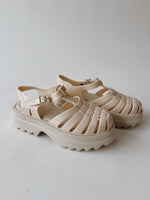 Melissa: Possession Platform II in Beige (SHIPS IN 1 WEEK)