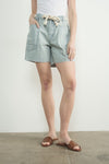 The Templin Barrel Denim Short in Stripe (PRE-ORDER: SHIPS IN 1-2 WEEKS)