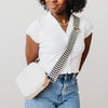 The Woven Willow Camera Crossbody Bag in Cream