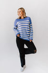 The Fairfield Striped Sweater in Irish Blue