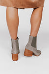 The Cantley Boot in Taupe Suede