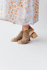 Born: Sage Heel in Taupe Suede