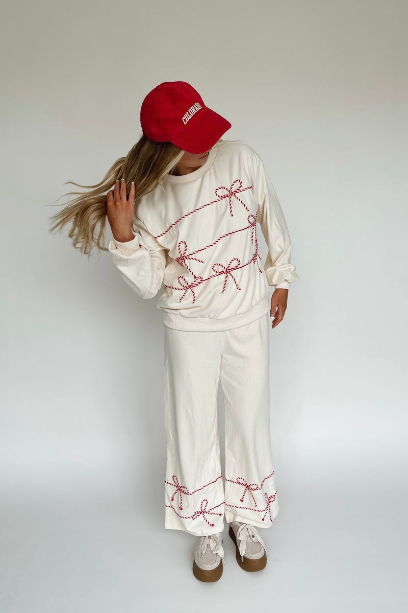 The Torgerson Relaxed Straight Leg Pant in Cream