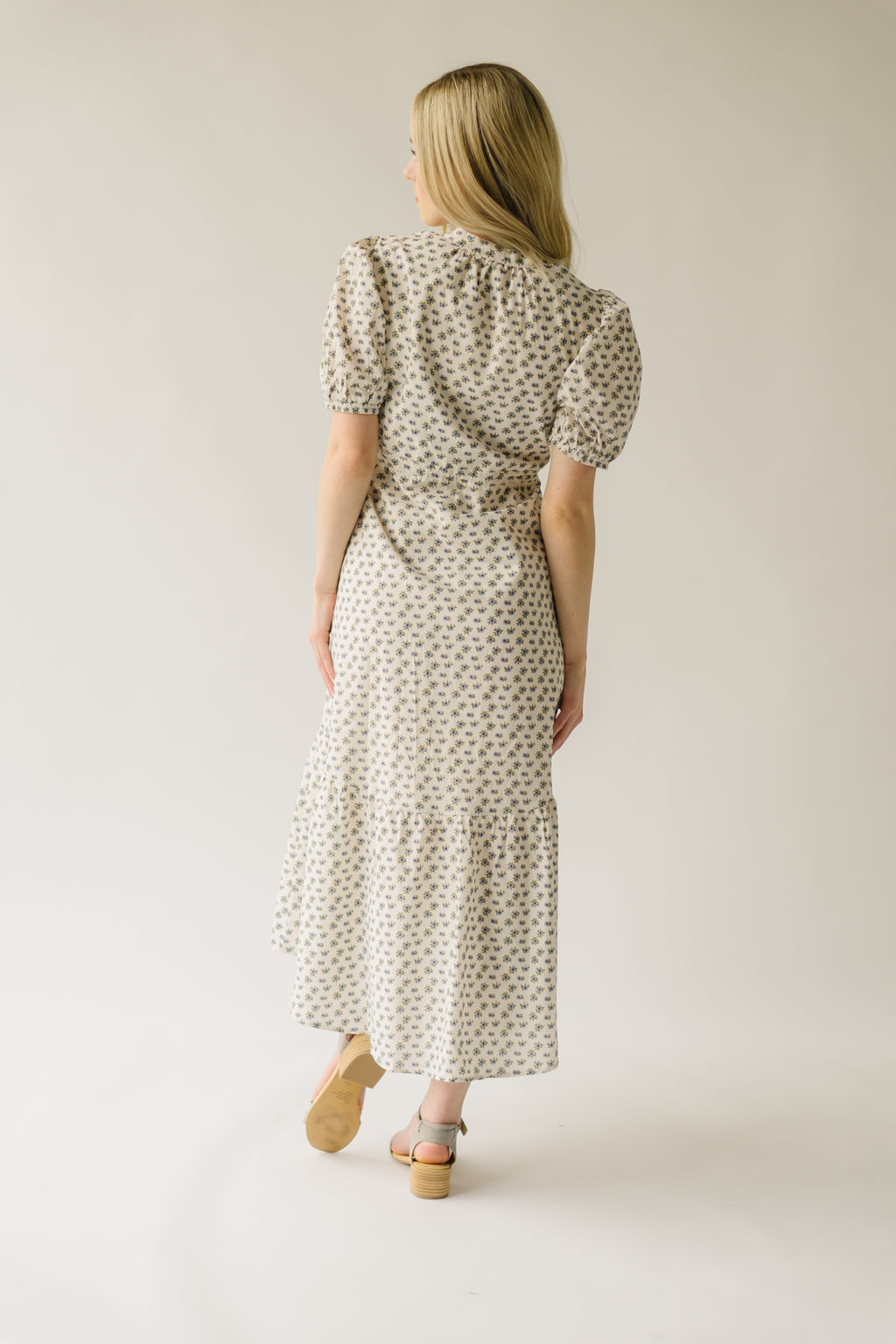 The Holden Lace Detail Midi Dress in Cream – Piper & Scoot