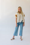 Free People: We The Free MVP Tee in Vintage White Combo