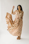 The Duxbury Floral Maxi Dress in Vintage Cream