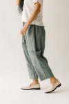 The Troxler Harem Pant in Dark Sage