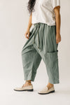 The Troxler Harem Pant in Dark Sage