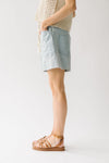 The Templin Barrel Denim Short in Stripe (PRE-ORDER: SHIPS MID MAY)