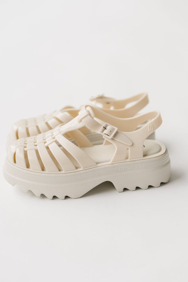 Melissa: Possession Platform II in Beige (SHIPS IN 1 WEEK)