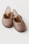 Melissa: The Soft Ballerina Sandal in Clear Brown