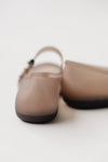 Melissa: The Soft Ballerina Sandal in Clear Brown