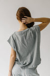 The Gerken Muscle Tee in Heather Grey