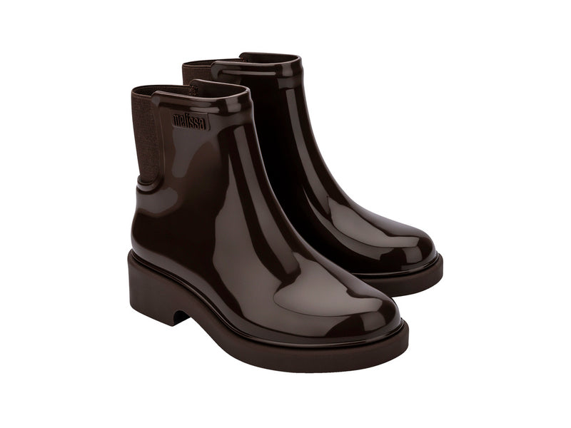 Melissa: Chelsea Boot in Dark Brown