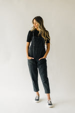 Piper & Scoot: The Truman Pocket Overalls in Charcoal