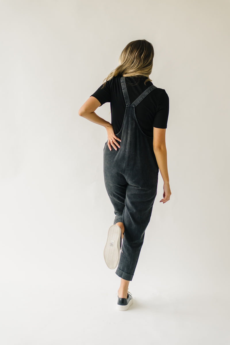 Piper & Scoot: The Truman Pocket Overalls in Charcoal