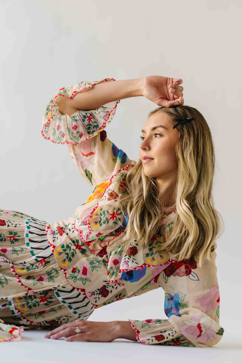 The Carnivale Maxi Dress in Cha Cha Print (PREORDER: SHIPS JULY 2025)