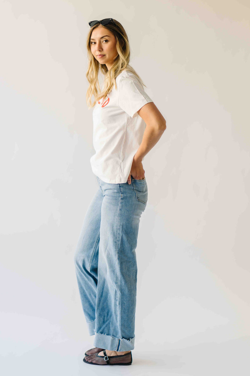 The Salud Graphic Tee in White