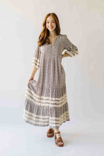 Piper & Scoot: The Soho Fringe Maxi Dress in Cream