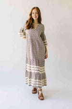 Piper & Scoot: The Soho Fringe Maxi Dress in Cream