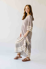 Piper & Scoot: The Soho Fringe Maxi Dress in Cream