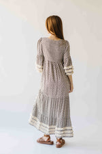 Piper & Scoot: The Soho Fringe Maxi Dress in Cream