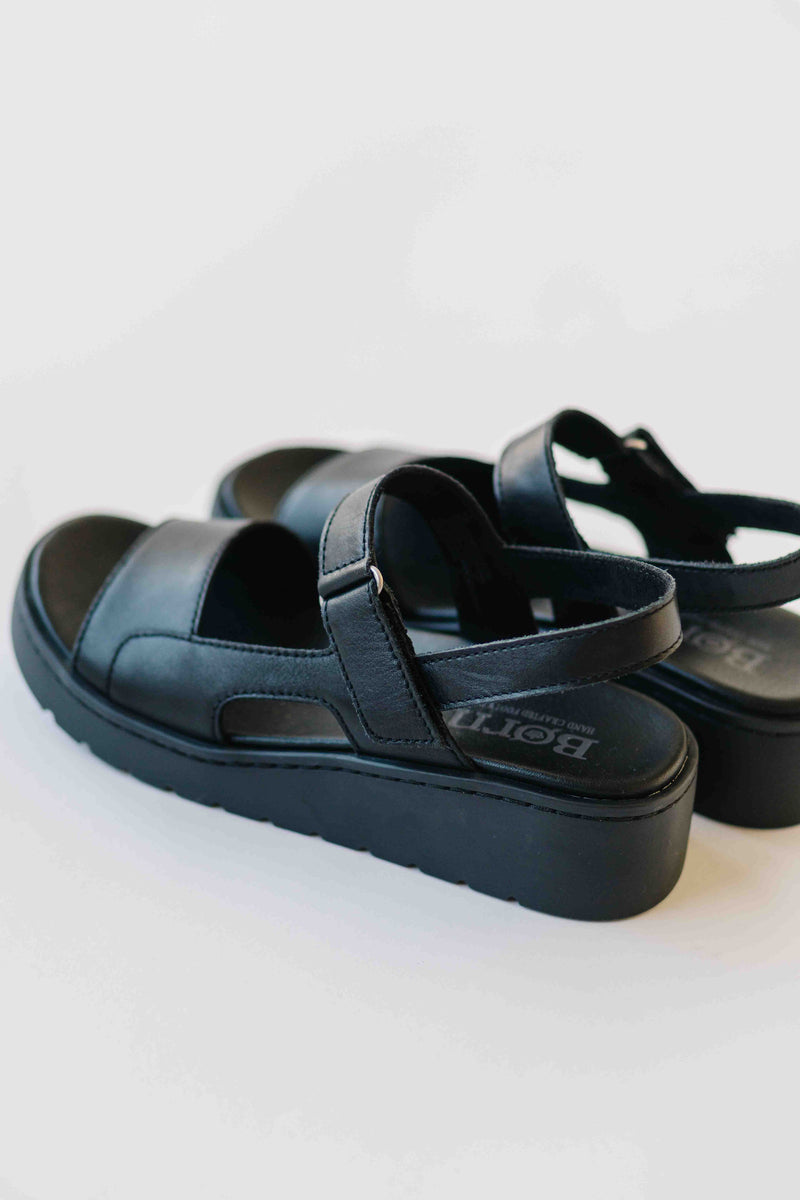 Born: Kit Sandal in Black