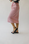 The Takoma Cargo Skirt in Pink