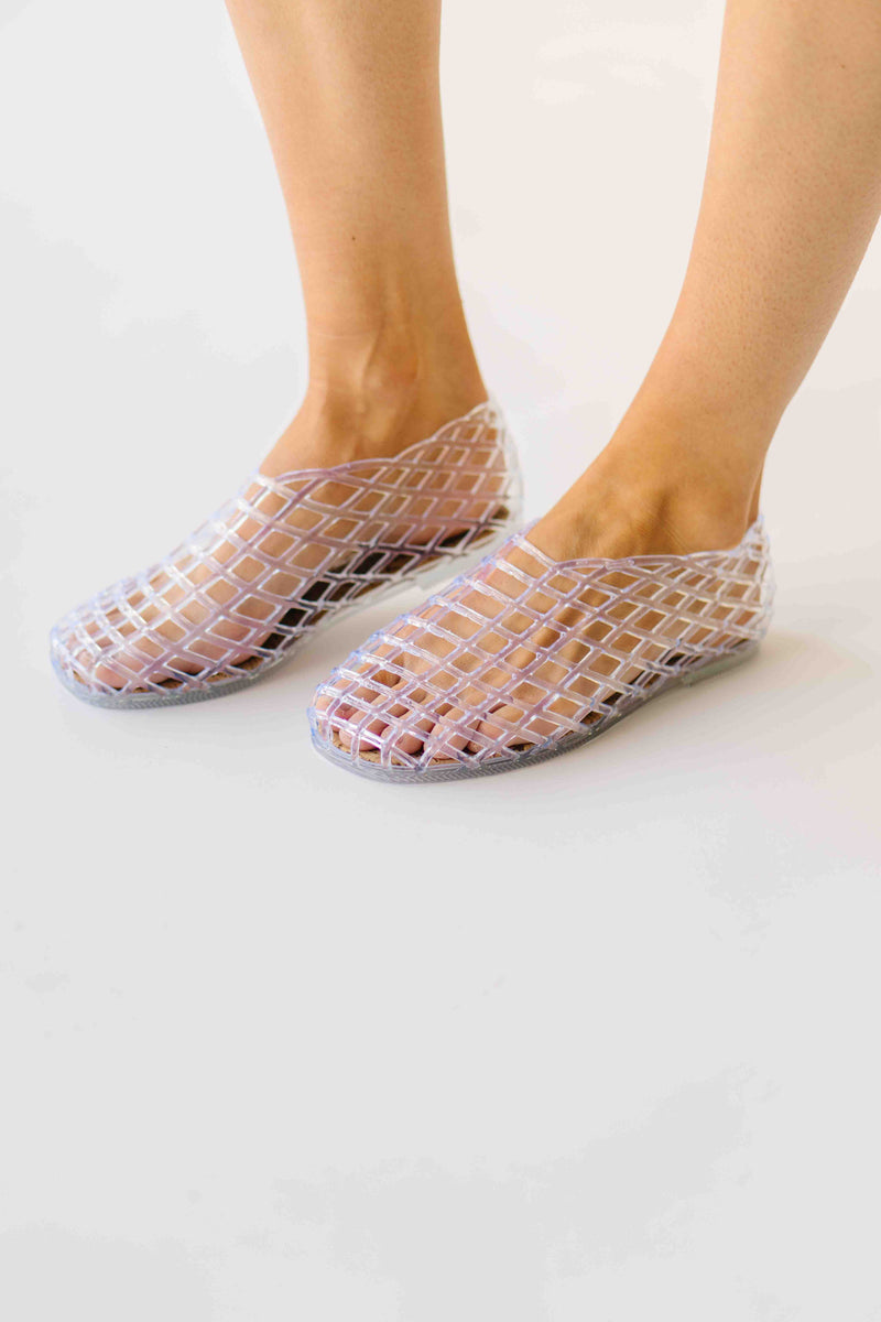 Matisse: Marlow Jelly Flat in Clear