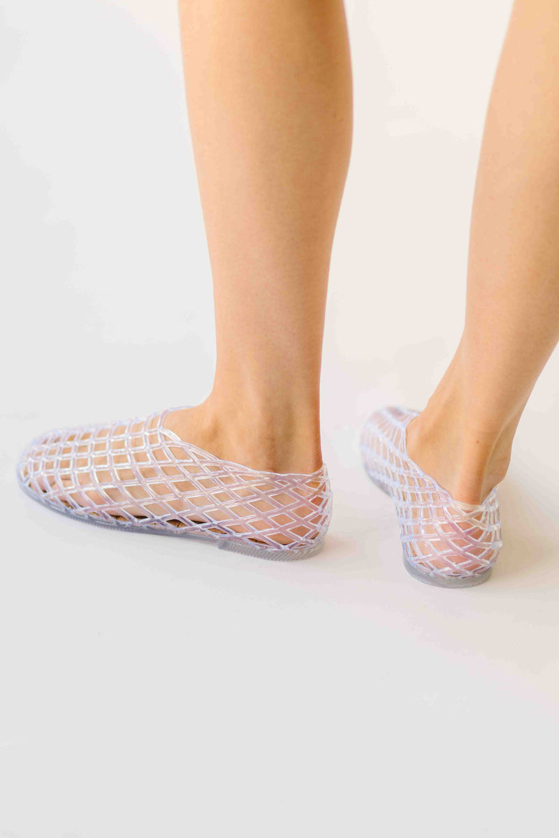 Matisse: Marlow Jelly Flat in Clear