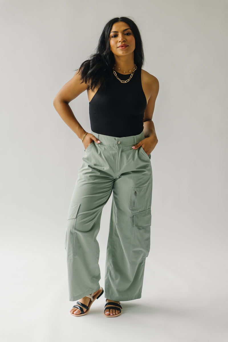 The Windham Cargo Pant in Pistachio Green