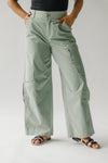 The Windham Cargo Pant in Pistachio Green