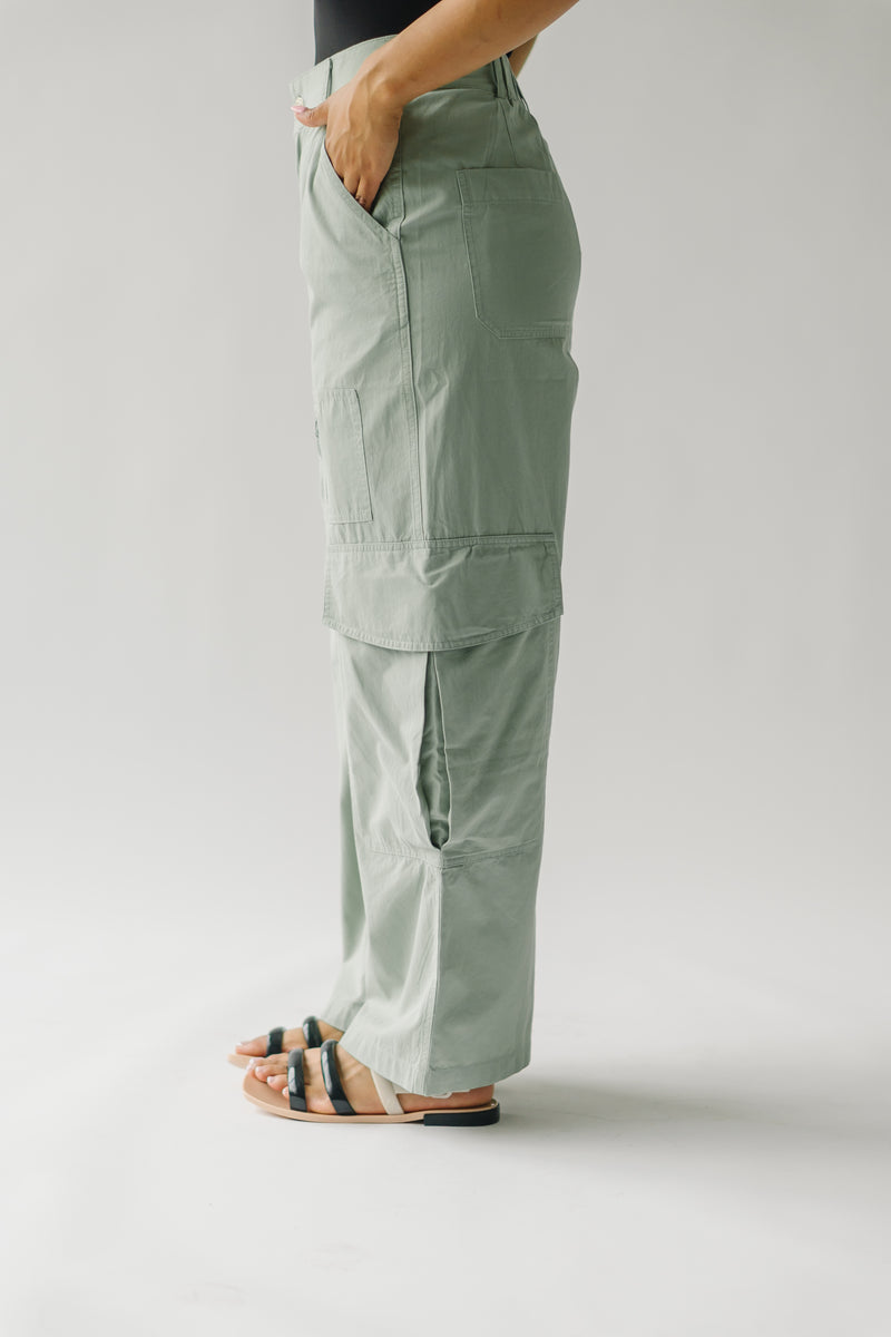 The Windham Cargo Pant in Pistachio Green