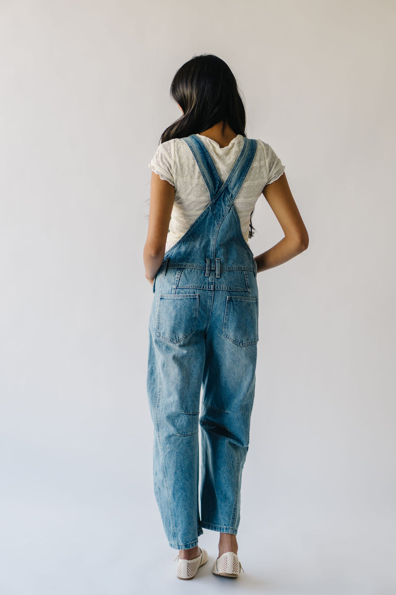 The Silvis Slouchy Overall in Denim (PRE-ORDER: SHIPS BEGINNING OF JUNE)