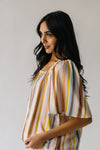 The Landa Striped Blouse in Multi