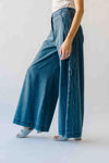 The Northampton Wide Leg Pant in Medium Wash