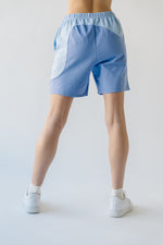 The Ringwald Colorblock Shorts in Blue Multi