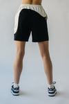 The Ringwald Colorblock Shorts in Black Multi