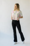 The Newark Tie Dye Tee in Pastel Multi