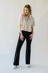 The Newark Tie Dye Tee in Pastel Multi